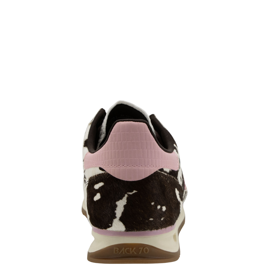 JOGGER L in COW BROWN WHITE PINK Sneakers