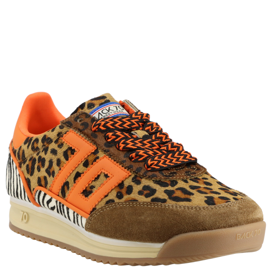 JOGGER L in MIX CUOIO ORANGE Sneakers