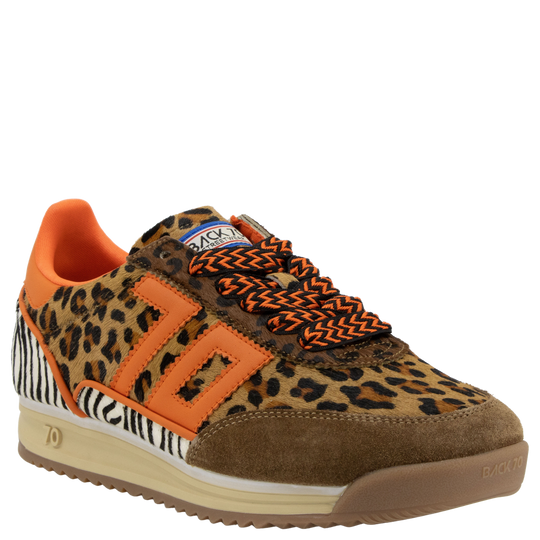 JOGGER L in MIX CUOIO ORANGE Sneakers