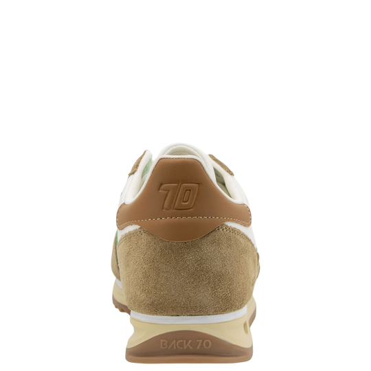 JOGGER M in WHITE CAMEL GREEN Sneakers