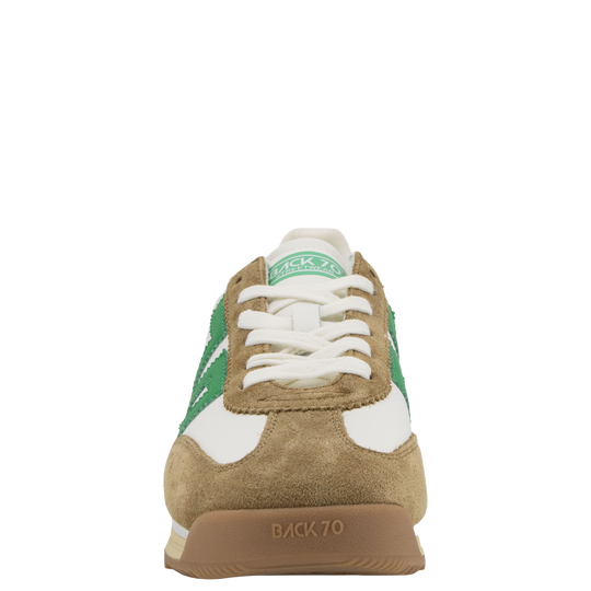 JOGGER M in WHITE CAMEL GREEN Sneakers