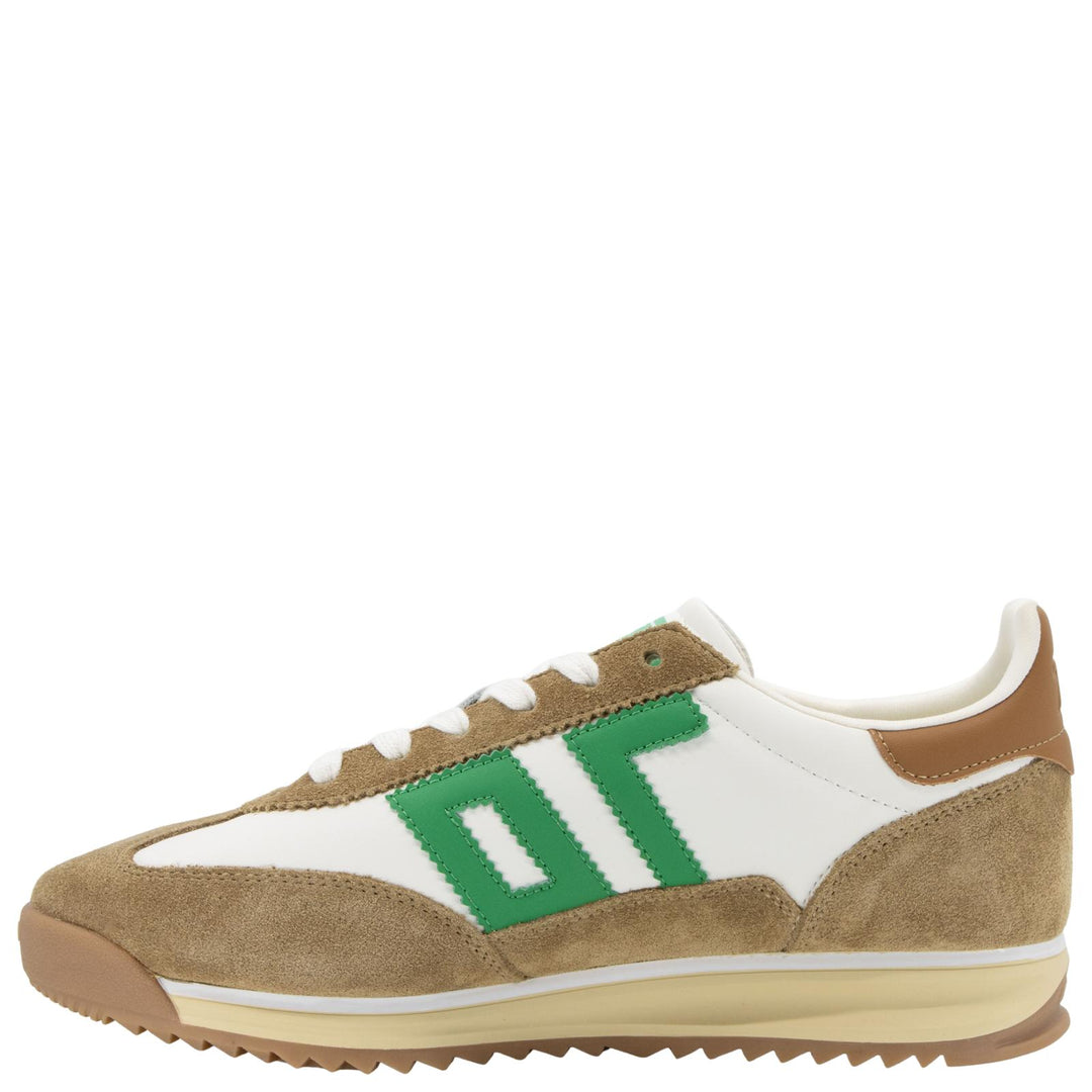 JOGGER M in WHITE CAMEL GREEN Sneakers