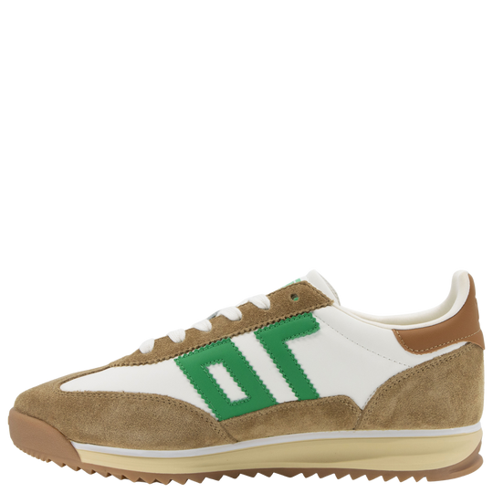 JOGGER M in WHITE CAMEL GREEN Sneakers