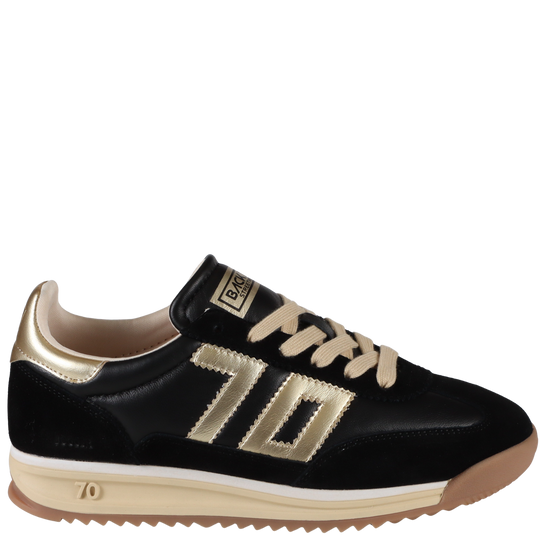 JOGGER N in BLACK GOLD Sneakers