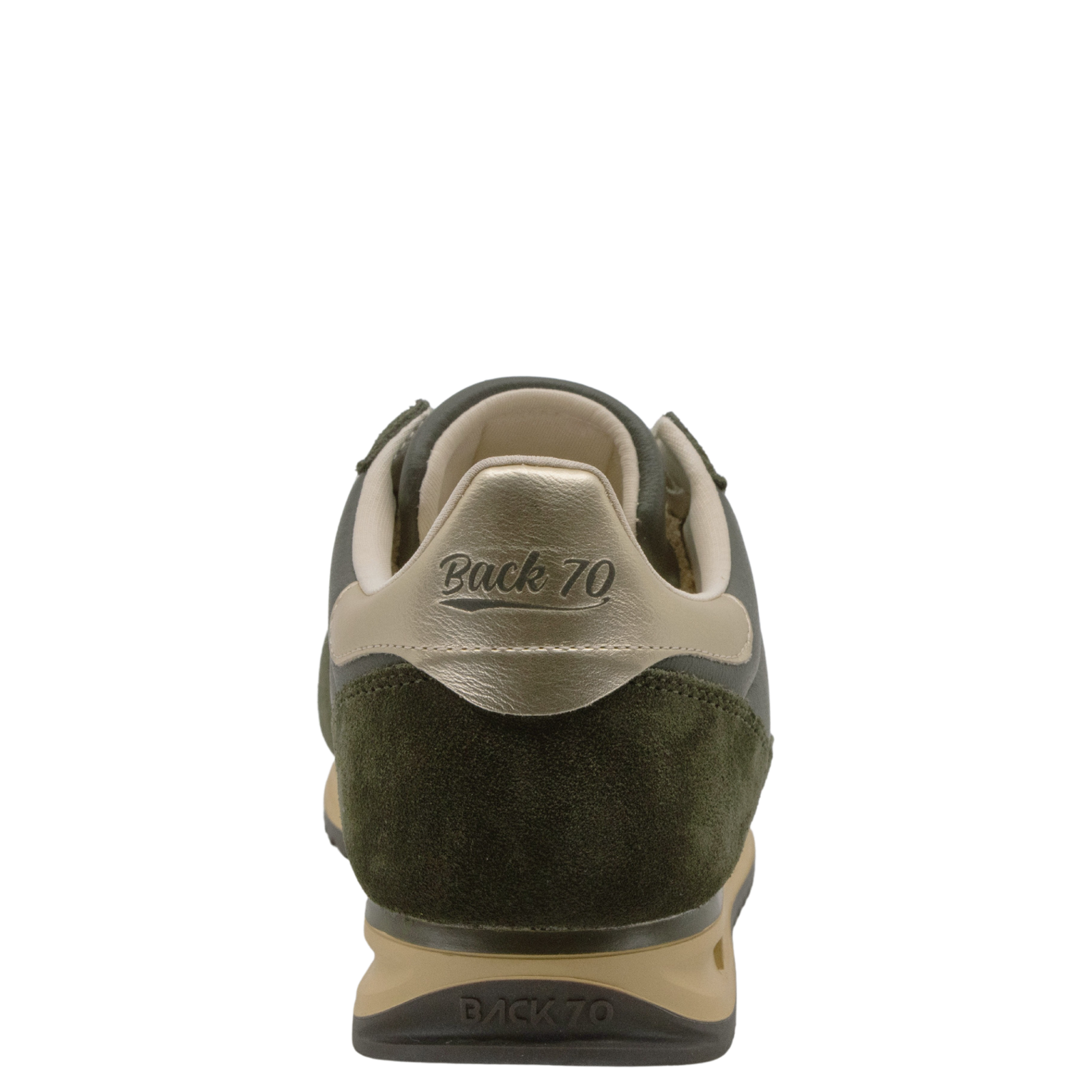 JOGGER W26 in FOREST GOLD, back view