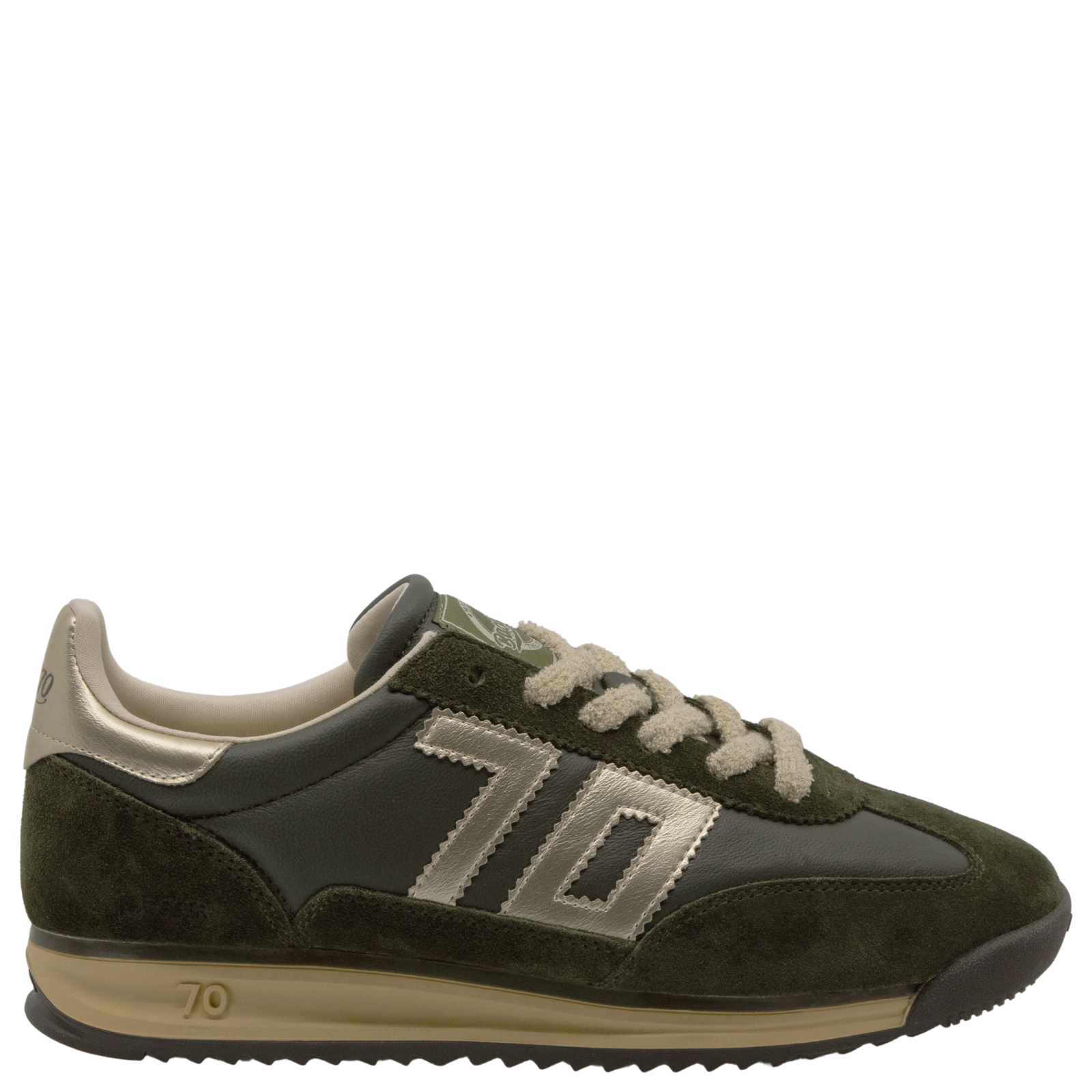 JOGGER W26 in FOREST GOLD, right view