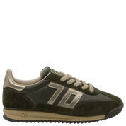 JOGGER W26 in FOREST GOLD, right view