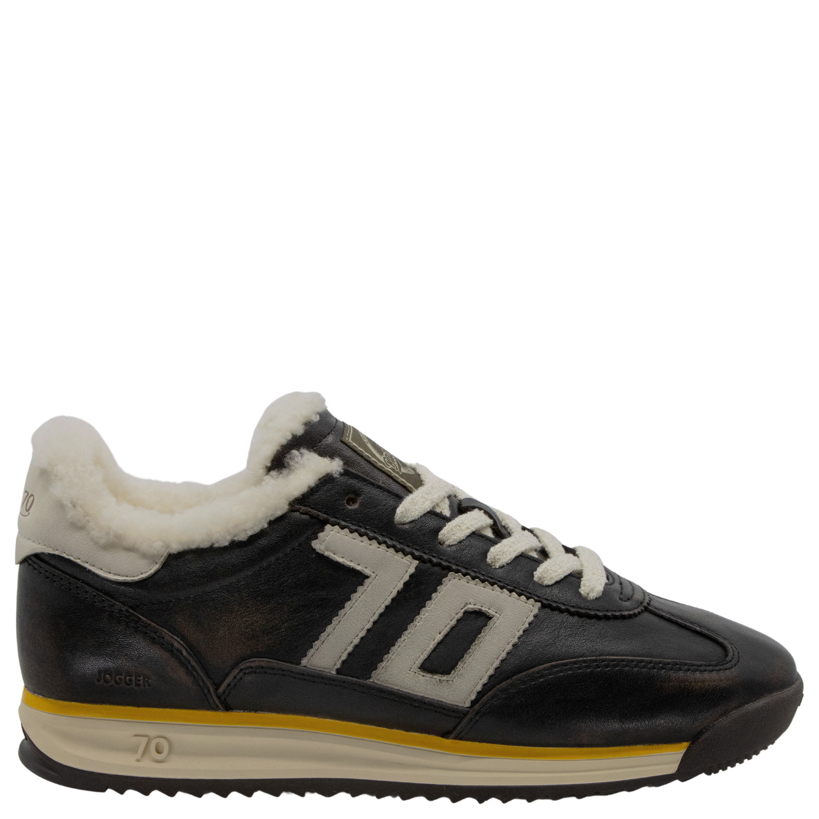 JOGGER W26 in TAUPE BUTTER, right view