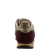 JOGGER W26 in WINE GOLD, back view