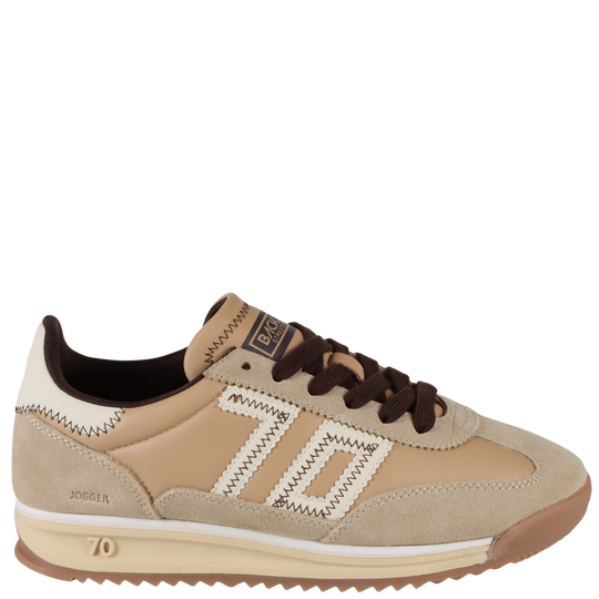 JOGGER Z in BEIGE MILK COFFEE Sneakers