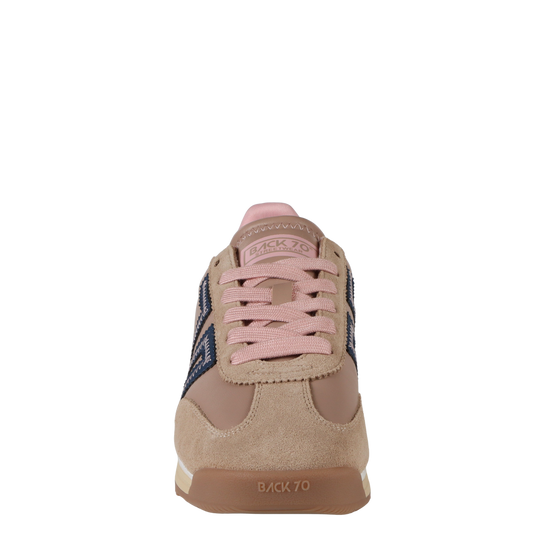 JOGGER Z in CAMEL NAVY PINK Sneakers