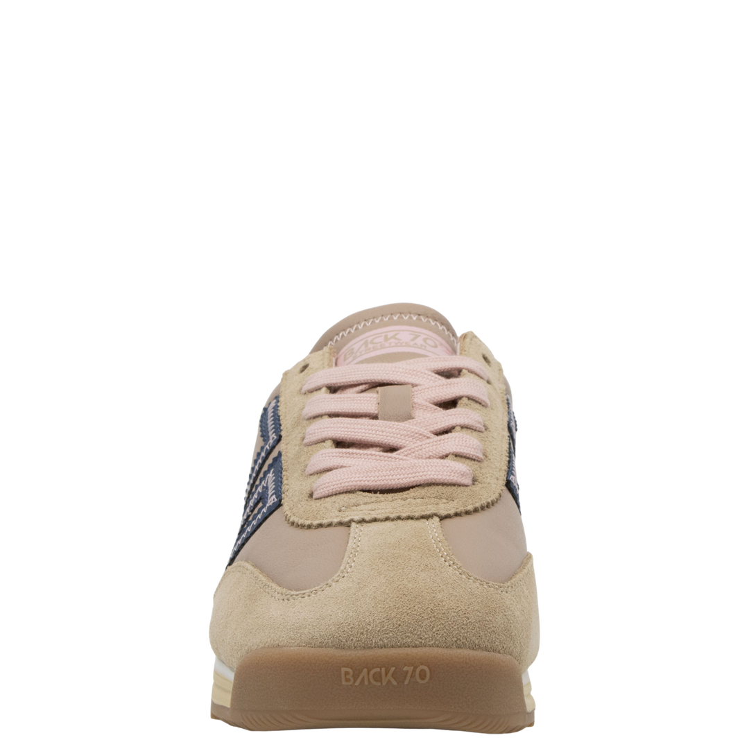 JOGGER Z in CAMEL NAVY PINK Sneakers