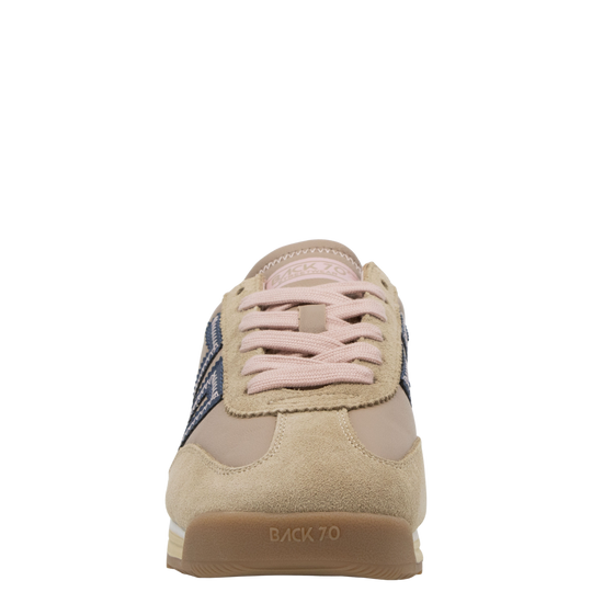 JOGGER Z in CAMEL NAVY PINK Sneakers