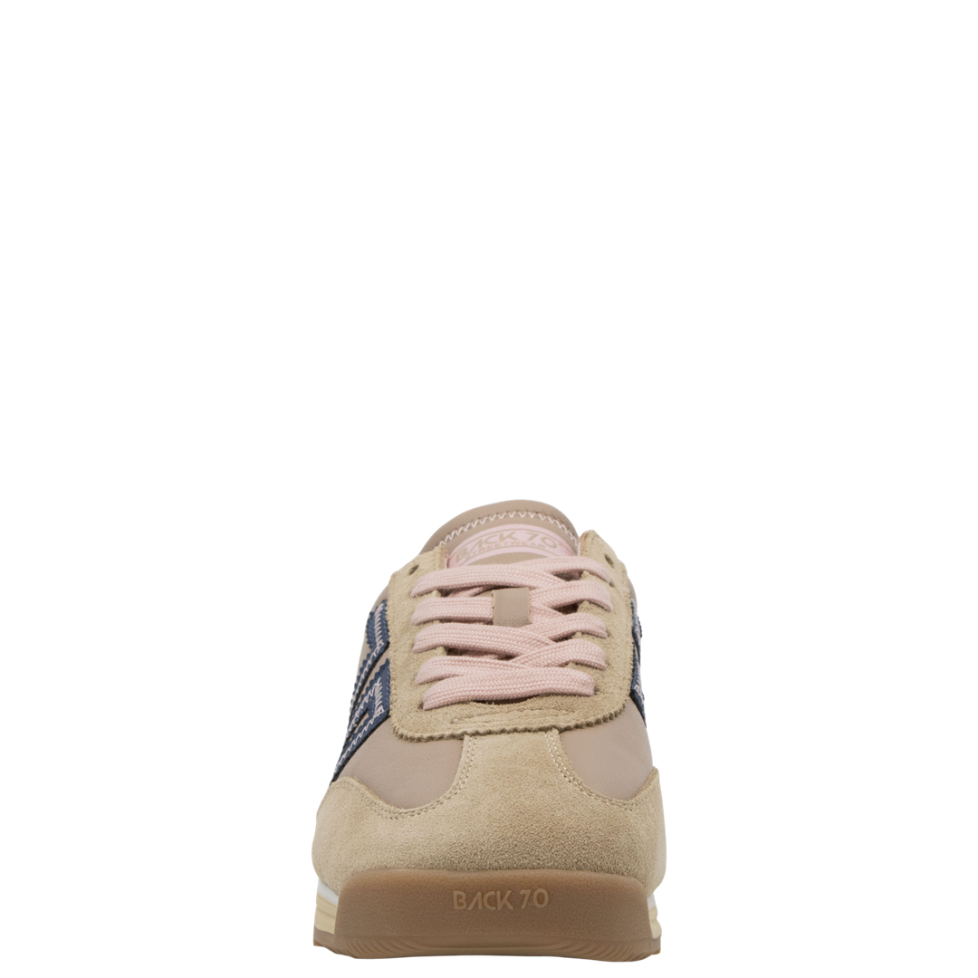 JOGGER Z in CAMEL NAVY PINK Sneakers