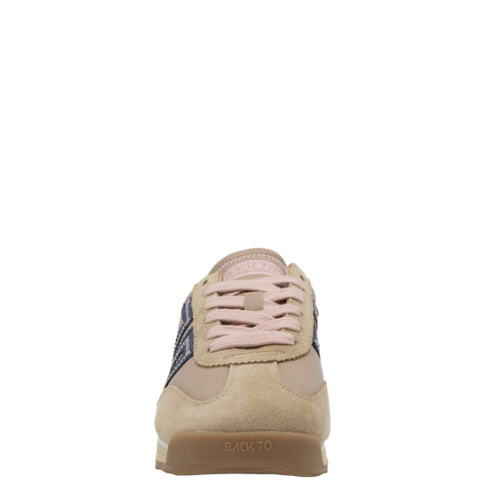 JOGGER Z in CAMEL NAVY PINK Sneakers