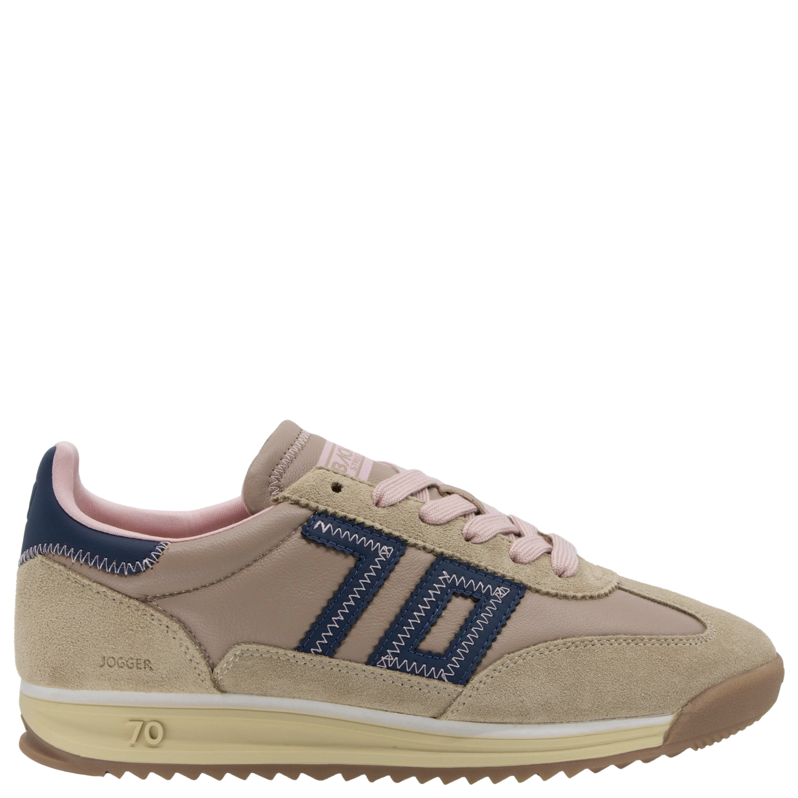 JOGGER Z in CAMEL NAVY PINK Sneakers
