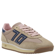 JOGGER Z in CAMEL NAVY PINK Sneakers