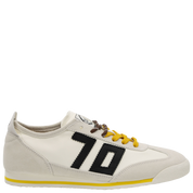 LEON in WHITE BLACK Sneakers