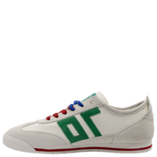 LEON in WHITE GREEN Sneakers