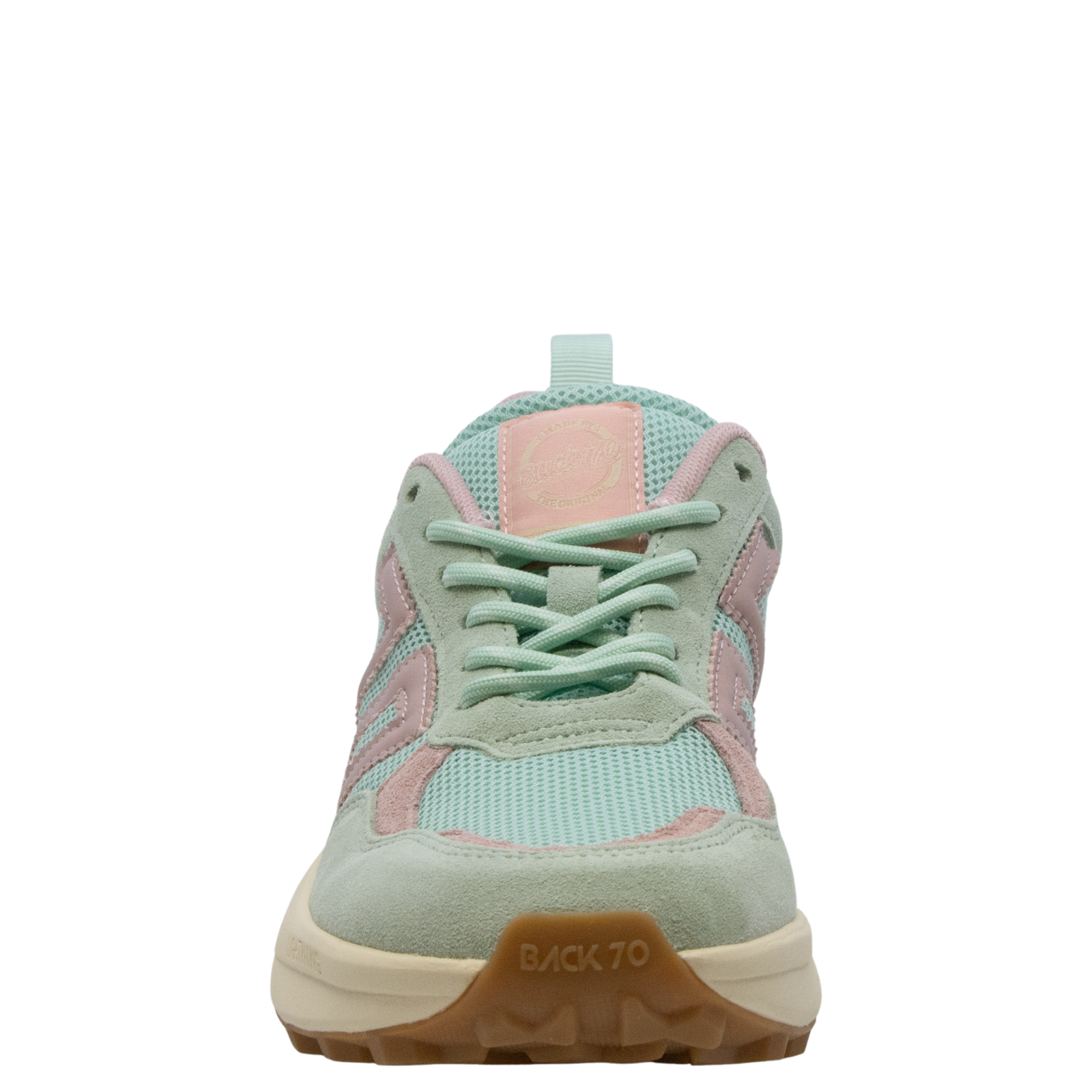 LIGHTNING in LIGHT GREEN PINK Sneakers