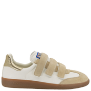 MIAS in WHITE BEIGE Sneakers