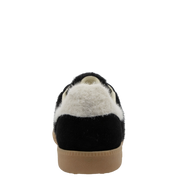 MOHAIR in BLACK BUTTER, back view
