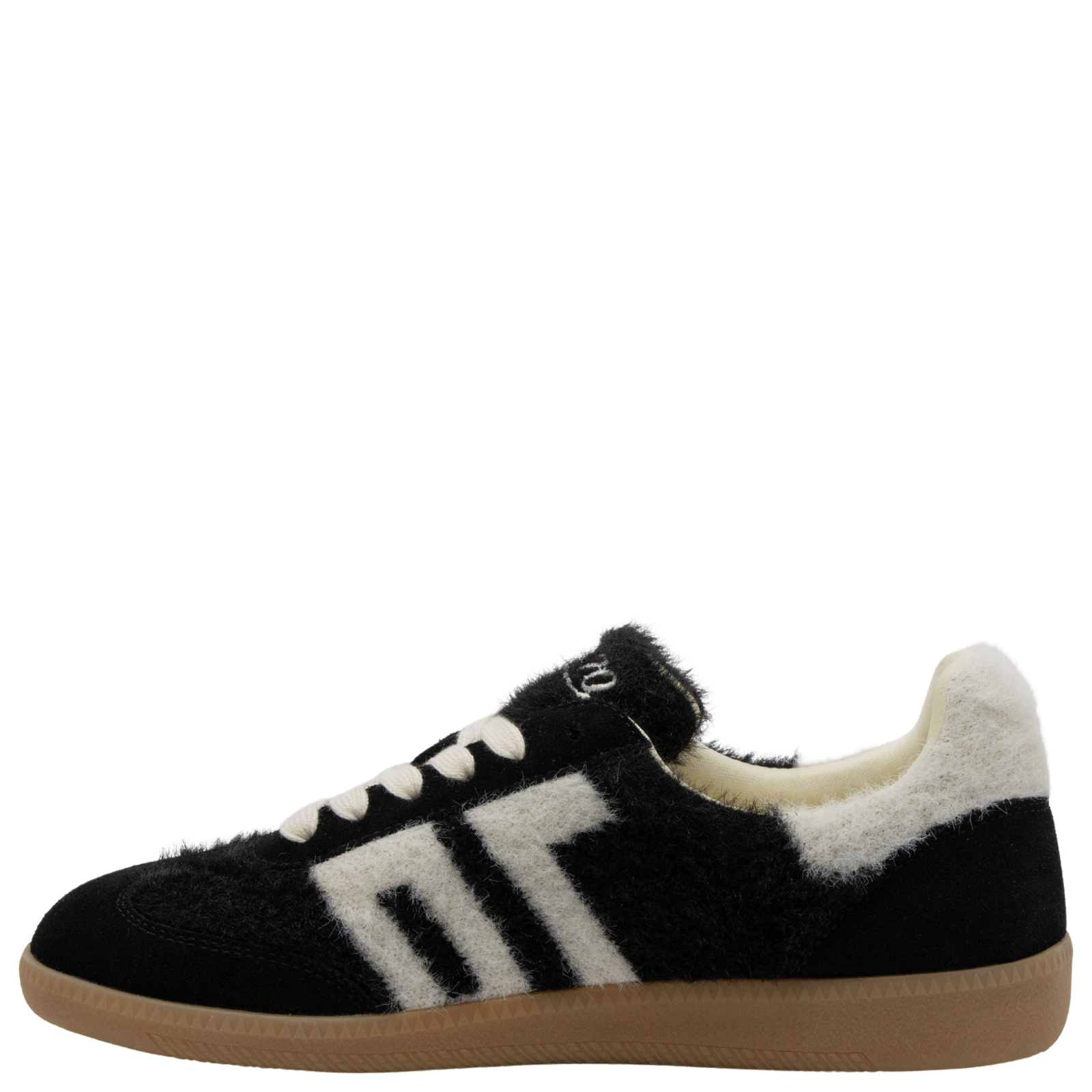 MOHAIR in BLACK BUTTER, left view