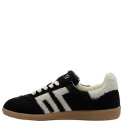 MOHAIR in BLACK BUTTER, left view