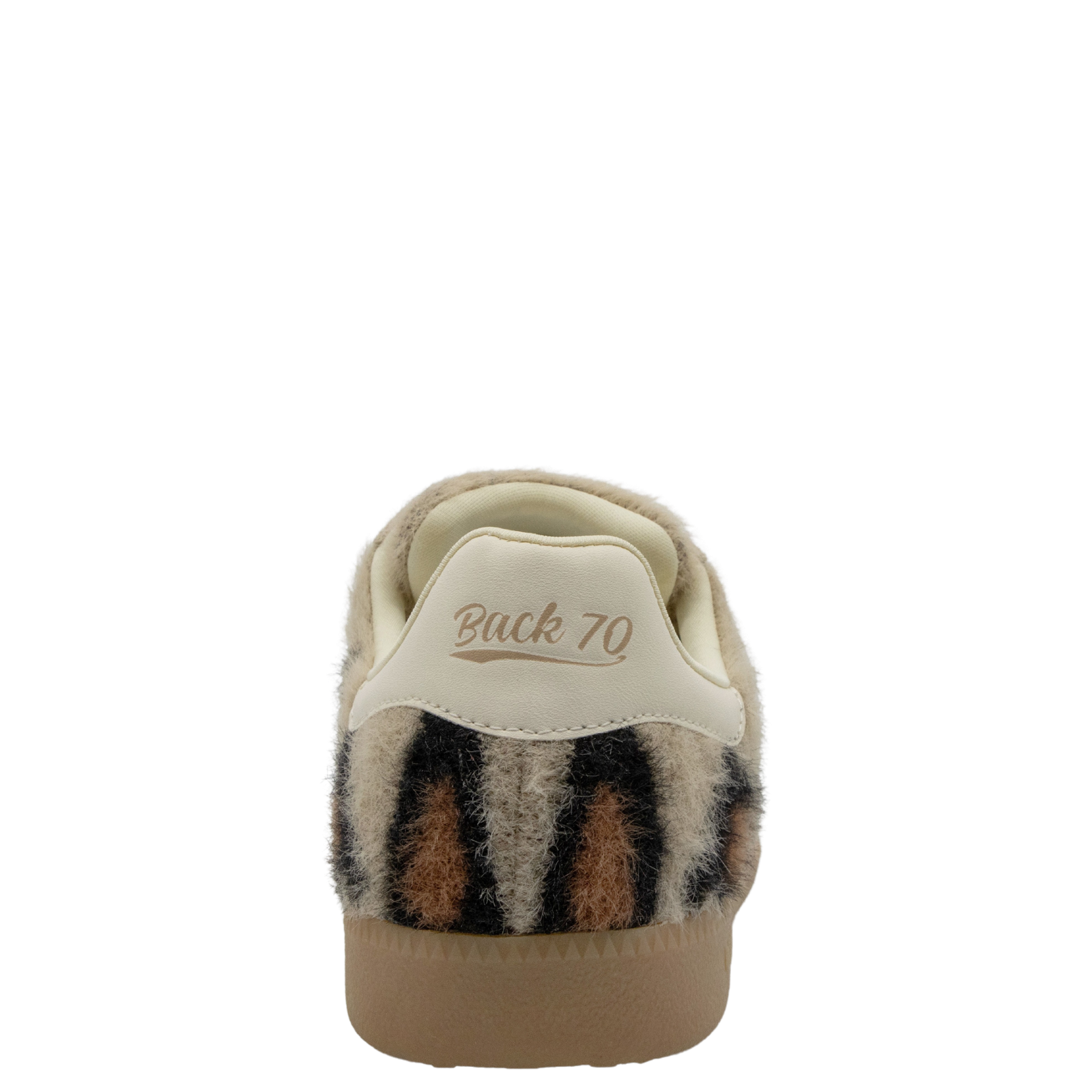 MOHAIR in CAMEL BUTTER, back view