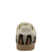 MOHAIR in CAMEL BUTTER, back view