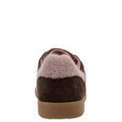 MOHAIR in COFFEE PINK, back view
