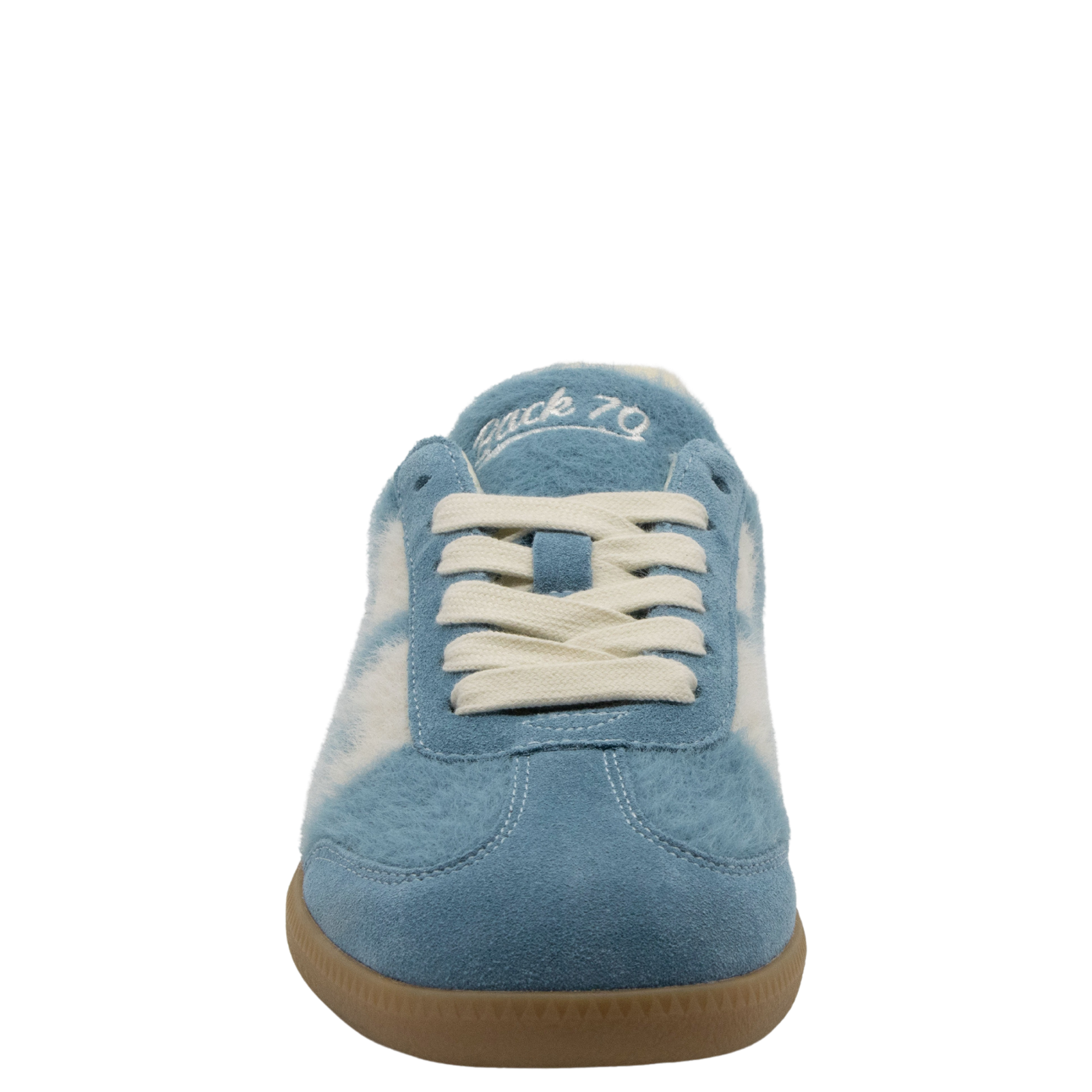MOHAIR in JEANS BUTTER, front view