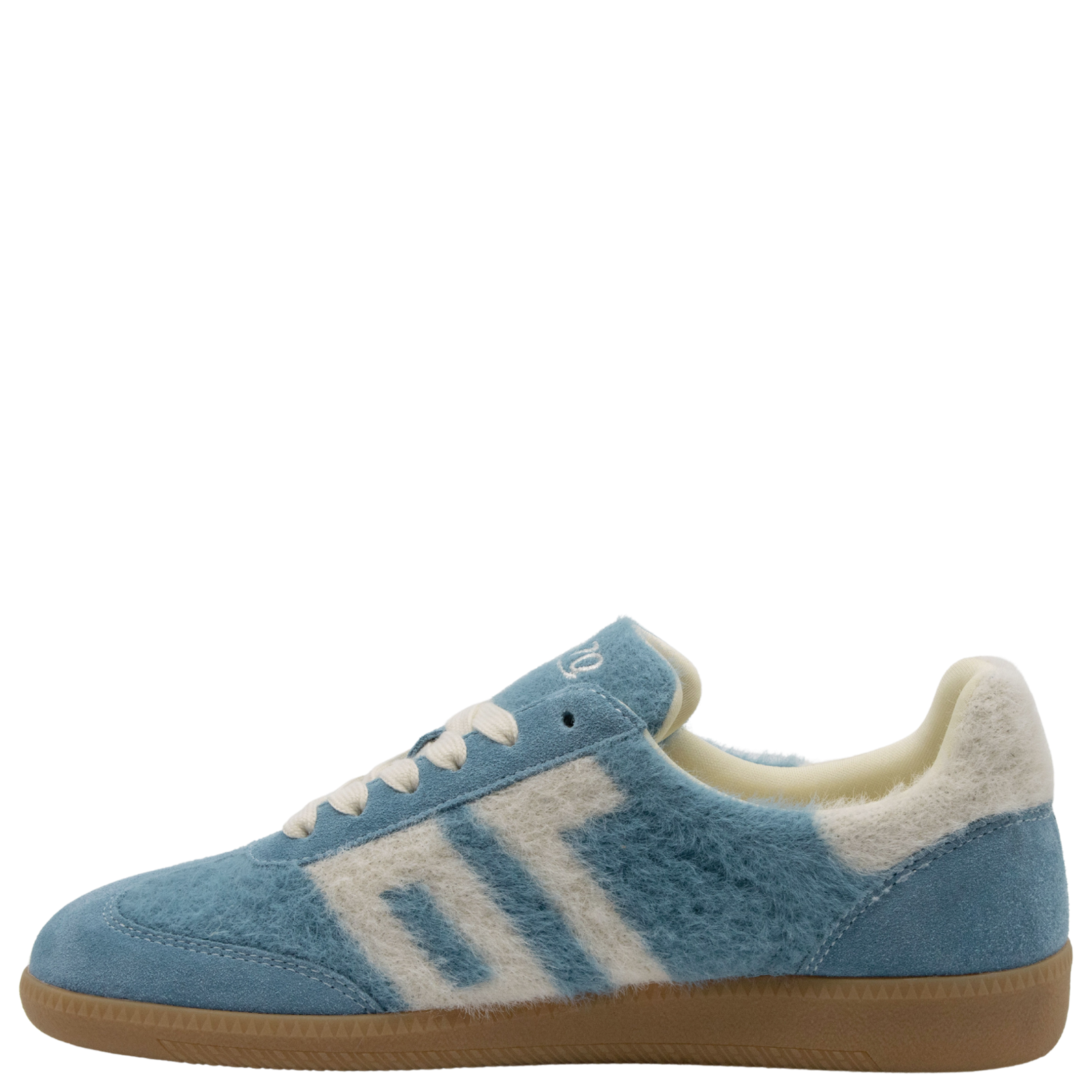 MOHAIR in JEANS BUTTER, left view