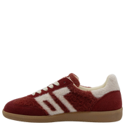 MOHAIR in WINE BUTTER, left view