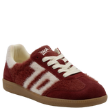 MOHAIR in WINE BUTTER Sneakers