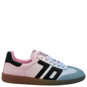 RAINBOW in SKY PINK Sneakers