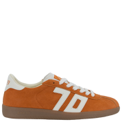 SHELLY in ORANGE Sneakers