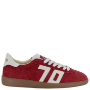 SHELLY in RED Sneakers