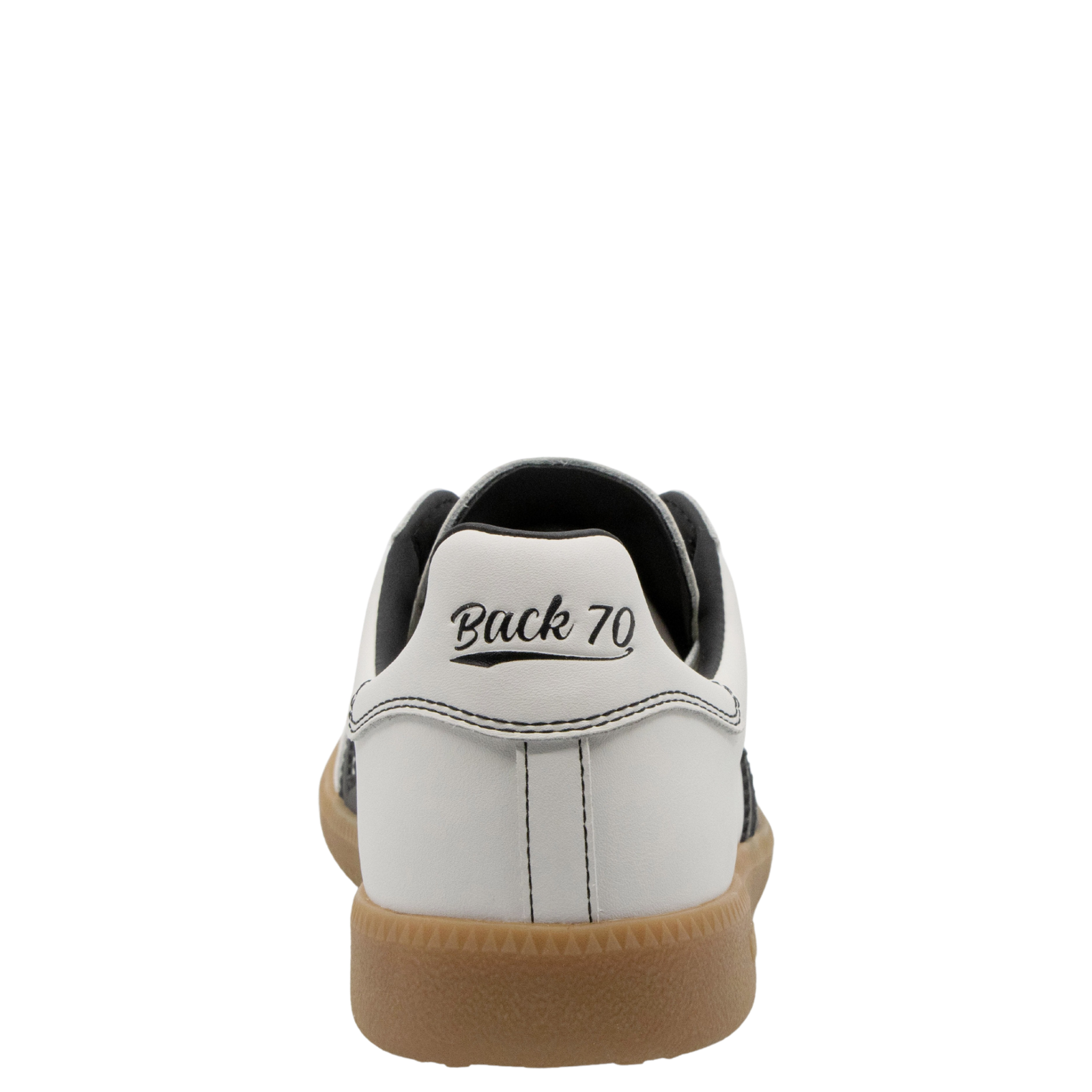 SHELLY in WHITE BLACK, back view