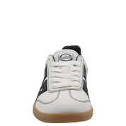 SHELLY in WHITE BLACK, front view