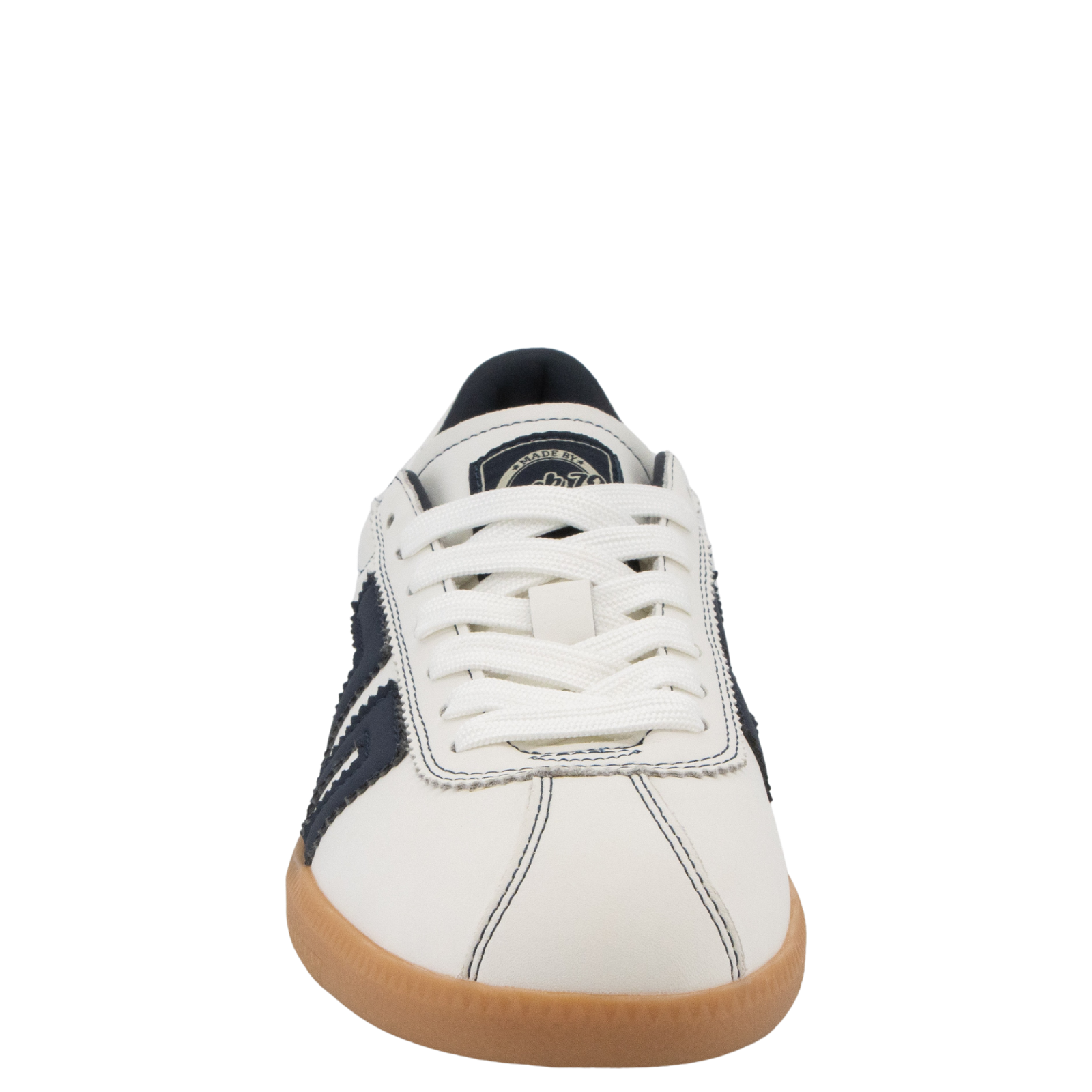 SHELLY in WHITE NAVY Sneakers