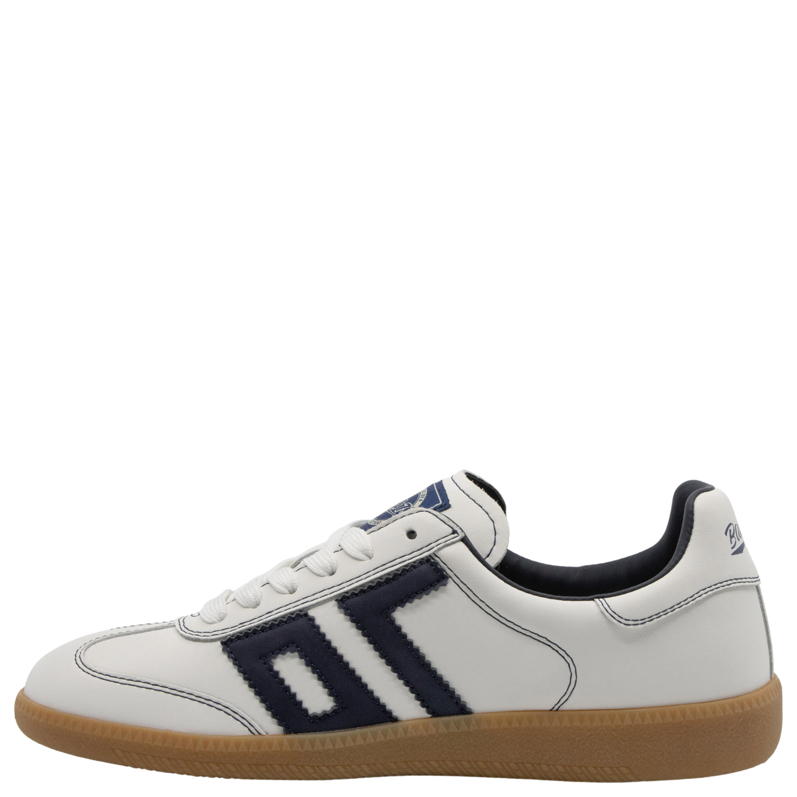 SHELLY in WHITE NAVY, left view