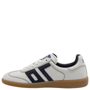 SHELLY in WHITE NAVY, left view