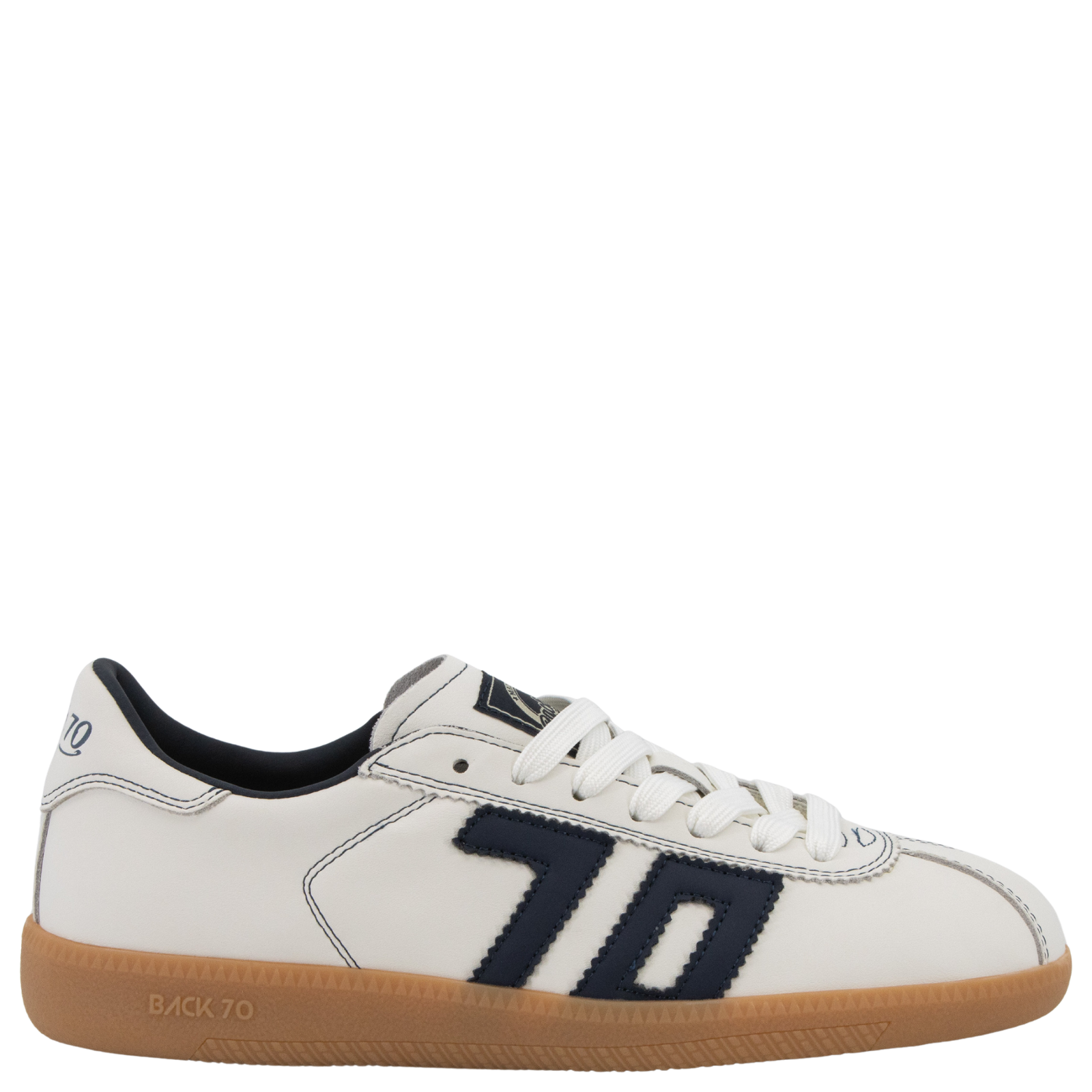 SHELLY in WHITE NAVY Sneakers