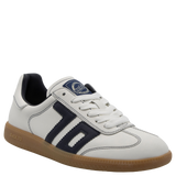 SHELLY in WHITE NAVY Sneakers