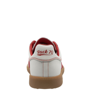 SHELLY in WHITE RED, back view