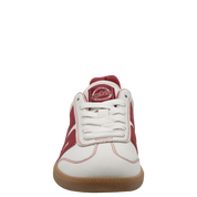 SHELLY in WHITE RED, front view