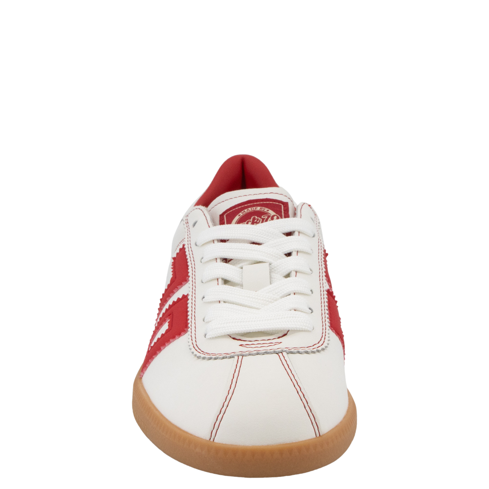 SHELLY in WHITE RED Sneakers