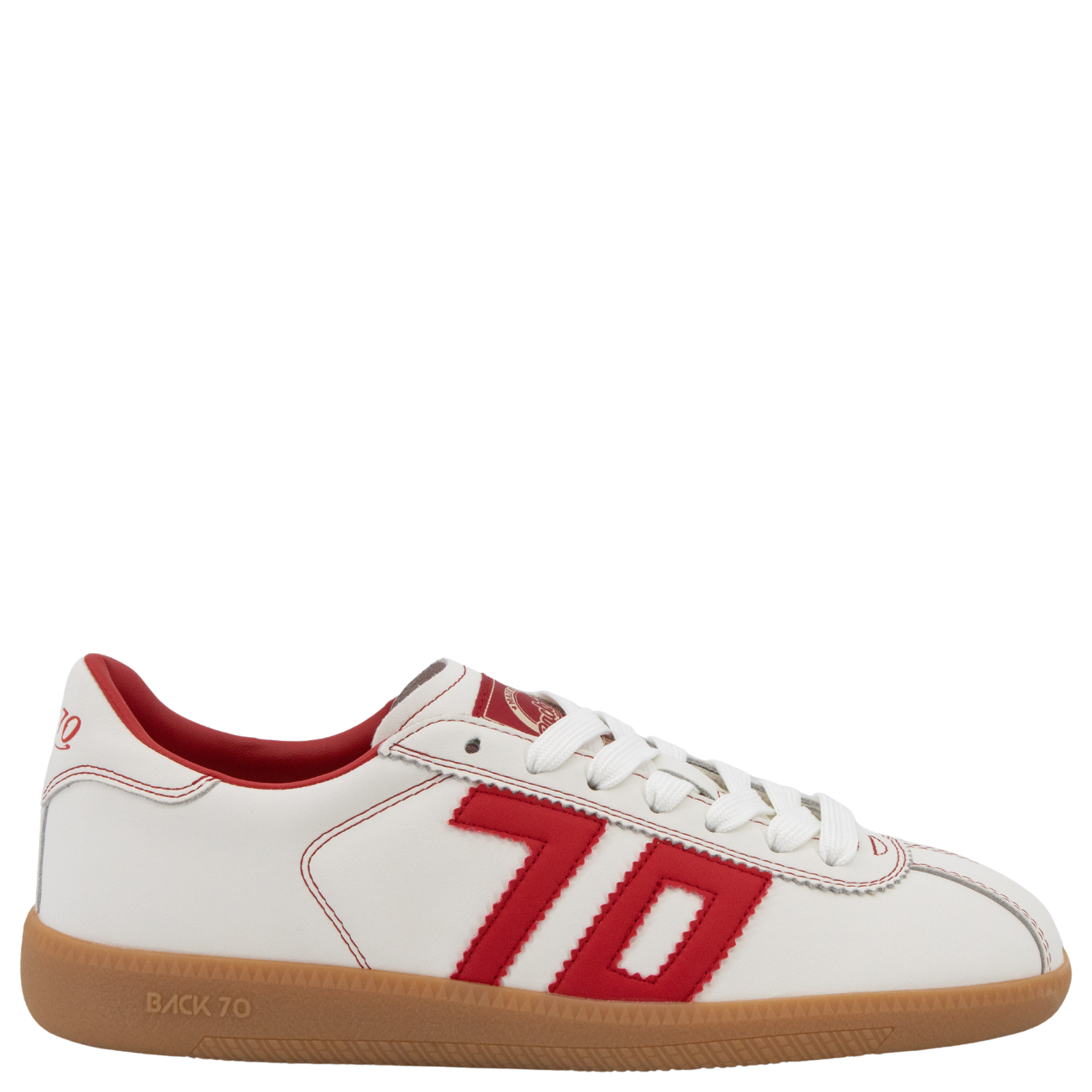 SHELLY in WHITE RED Sneakers