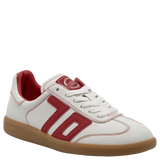 SHELLY in WHITE RED Sneakers